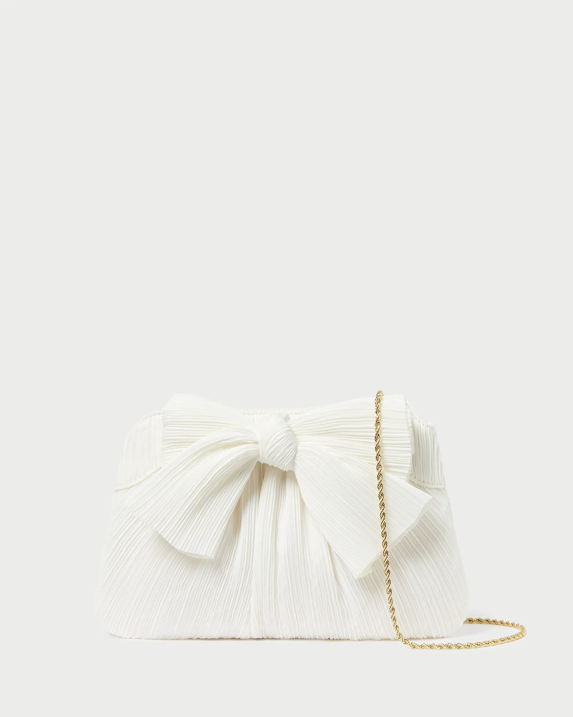 Loeffler Randall Rayne Blue Floral Bow Clutch