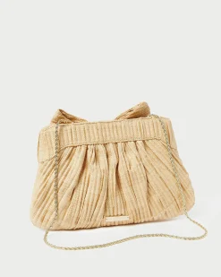 Loeffler Randall Rayne White Lace Bow Clutch