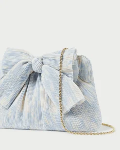 Loeffler Randall Rayne Pleated Bow Clutch