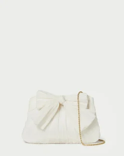 Loeffler Randall Rayne Pleated Bow Clutch