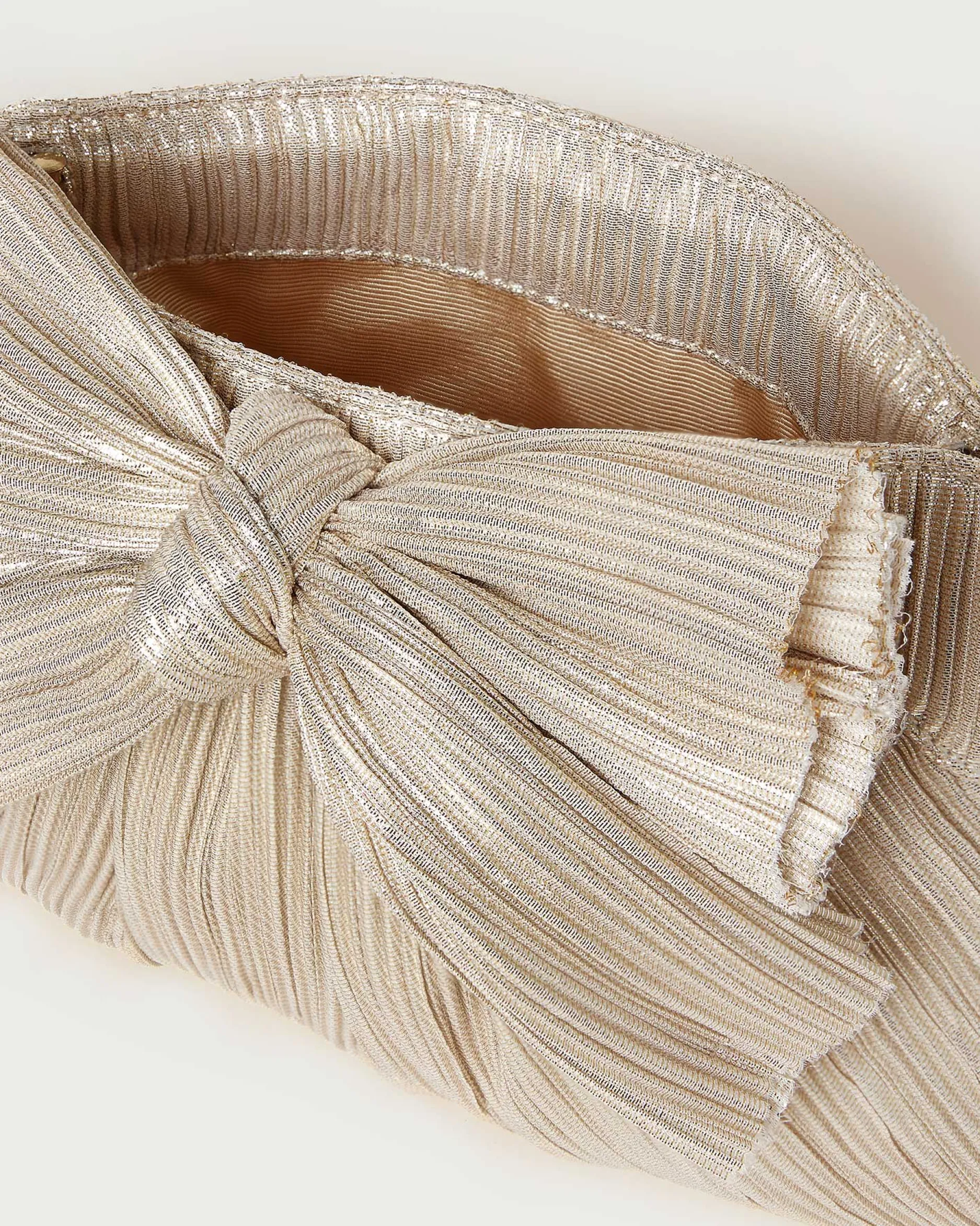 Loeffler Randall Rayne Pleated Bow Clutch
