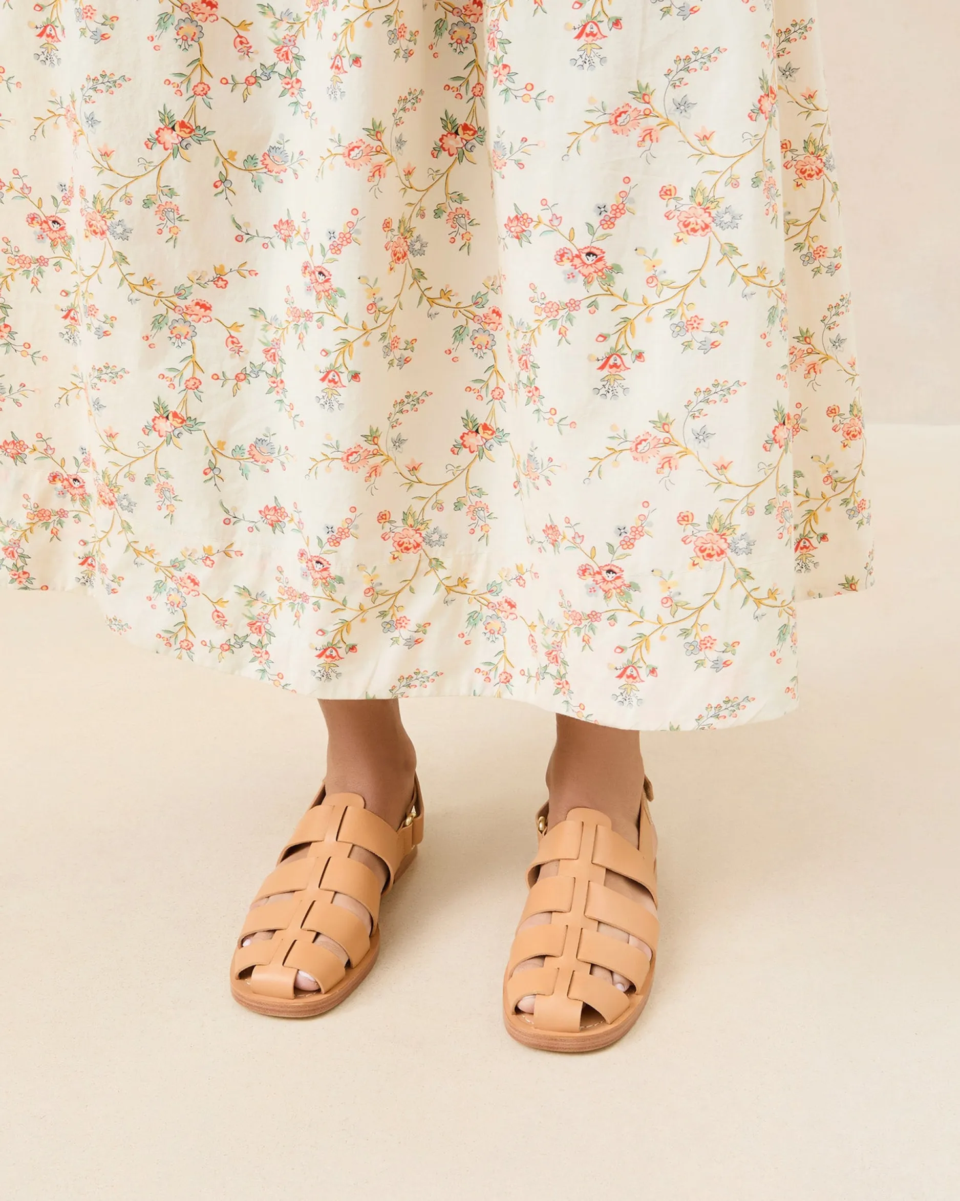 Loeffler Randall Sawyer Leather Caged Sandal