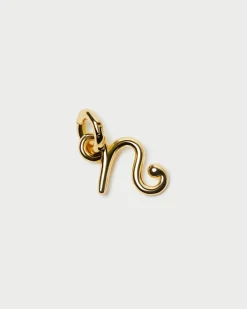 Loeffler Randall Small Gold Letter