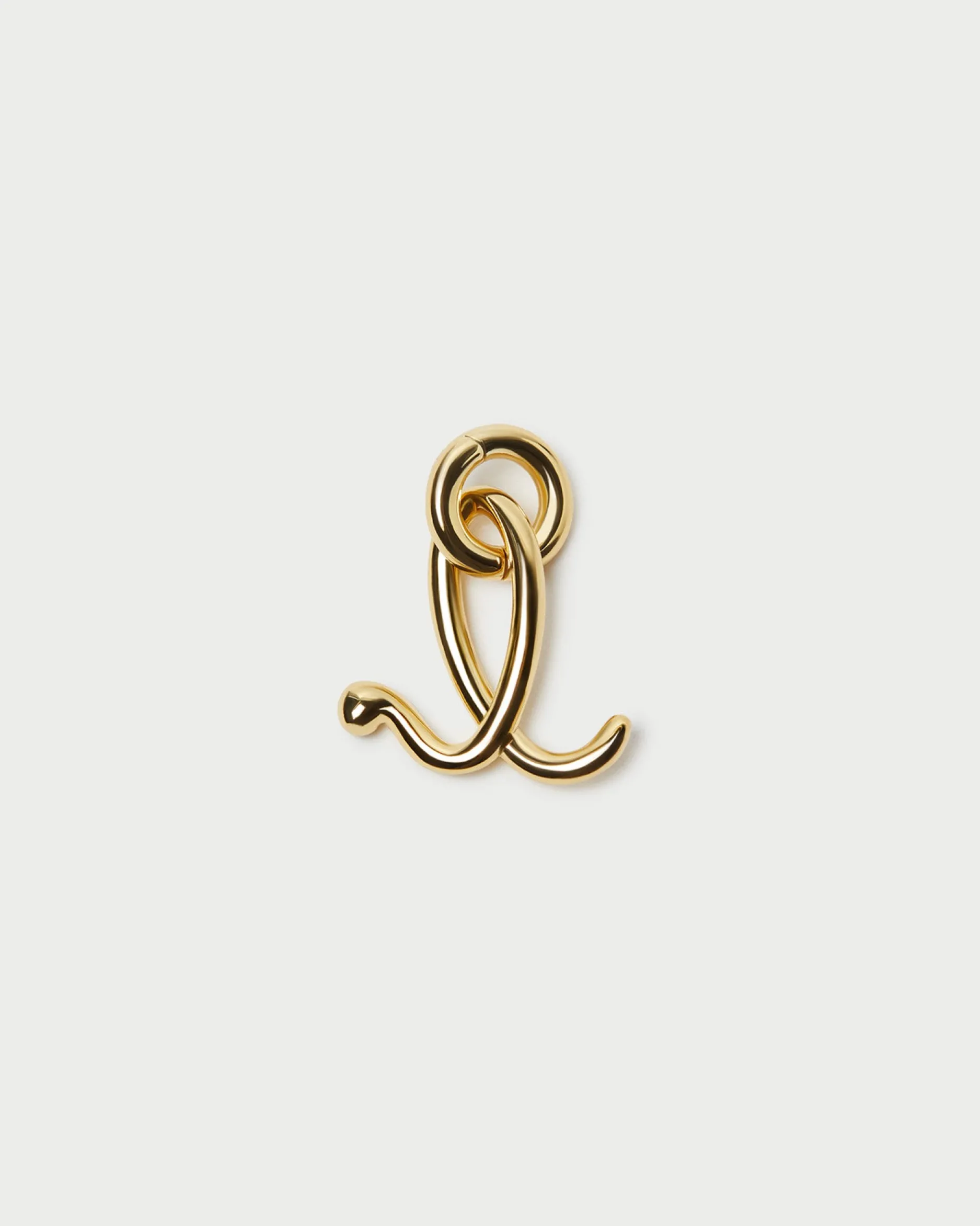 Loeffler Randall Small Gold Letter "C" Charm