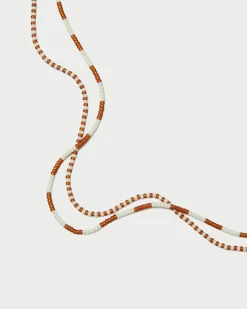 Loeffler Randall Soo Amber/Cream Necklace Set