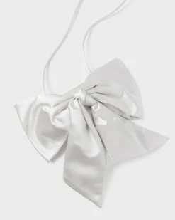 Loeffler Randall Violet Satin Bow Crossbody