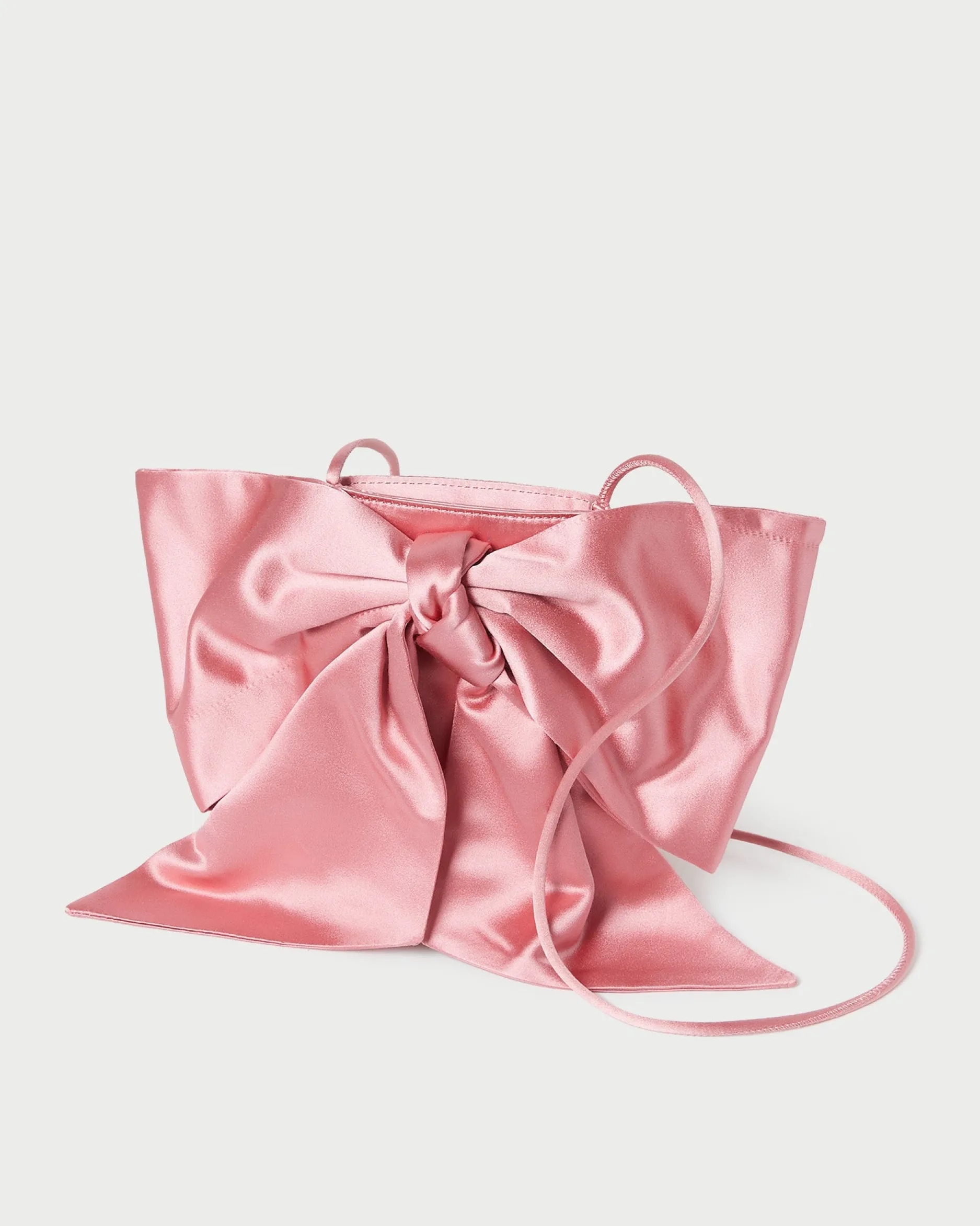 Loeffler Randall Violet Diamanté Bow Crossbody
