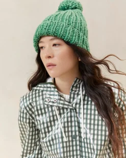 Loeffler Randall Ava Knit Pompom Hat