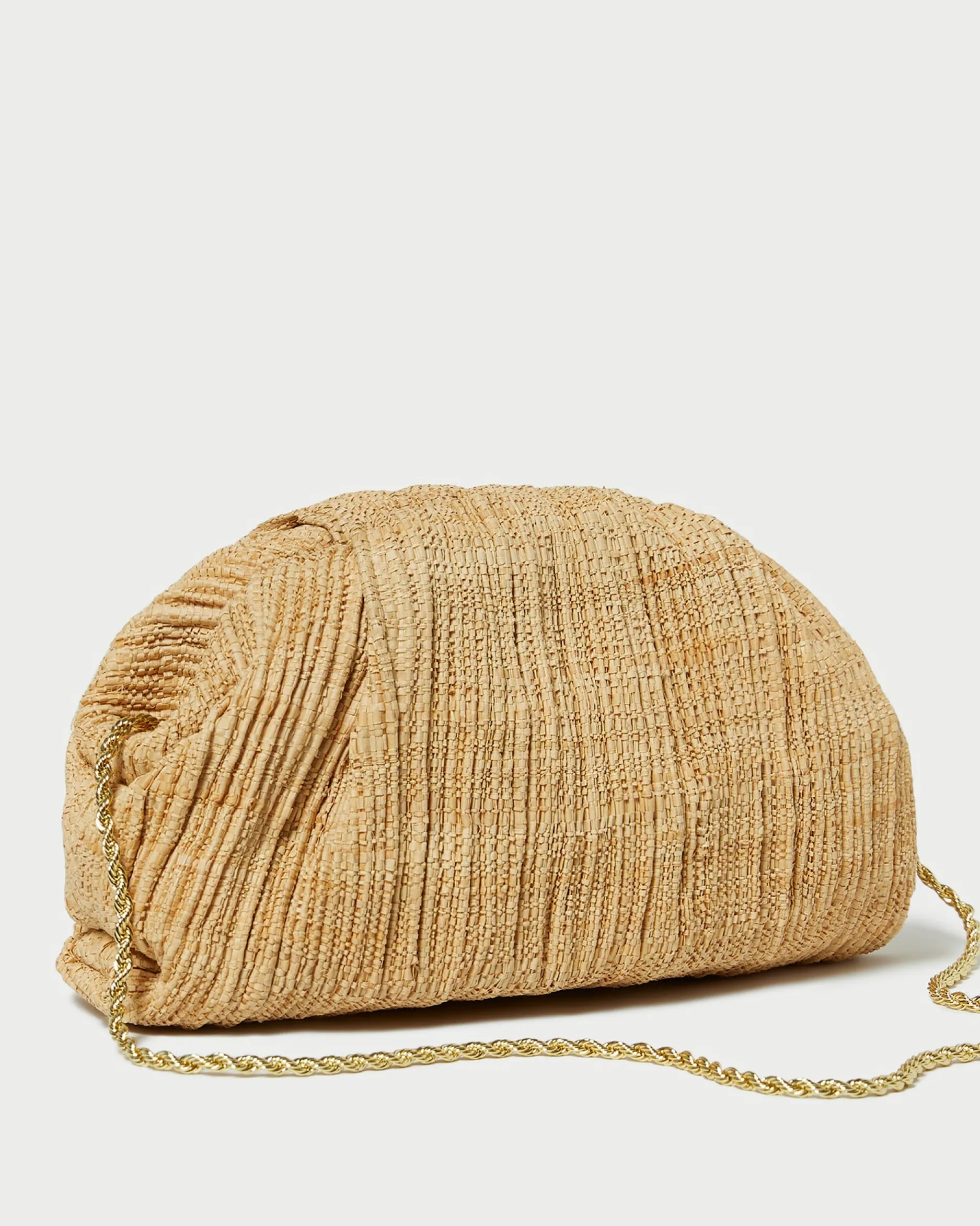 Loeffler Randall Bailey Blue/Crystal Dome Clutch