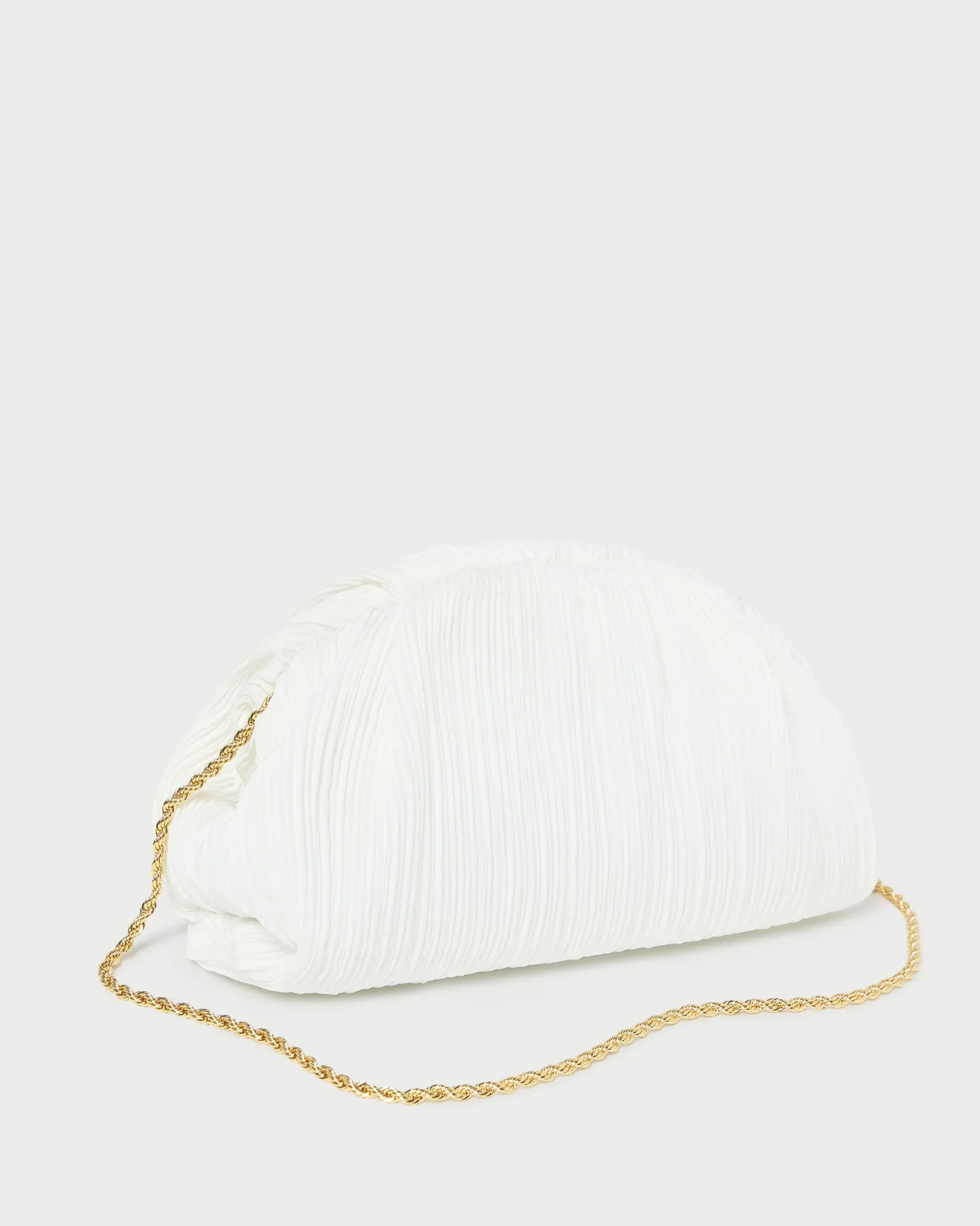Loeffler Randall Bailey Blue/Crystal Dome Clutch