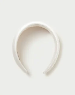 Loeffler Randall Bellamy Natural/Crystal Puffy Headband