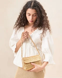 Loeffler Randall Billie Leather Shoulder Bag