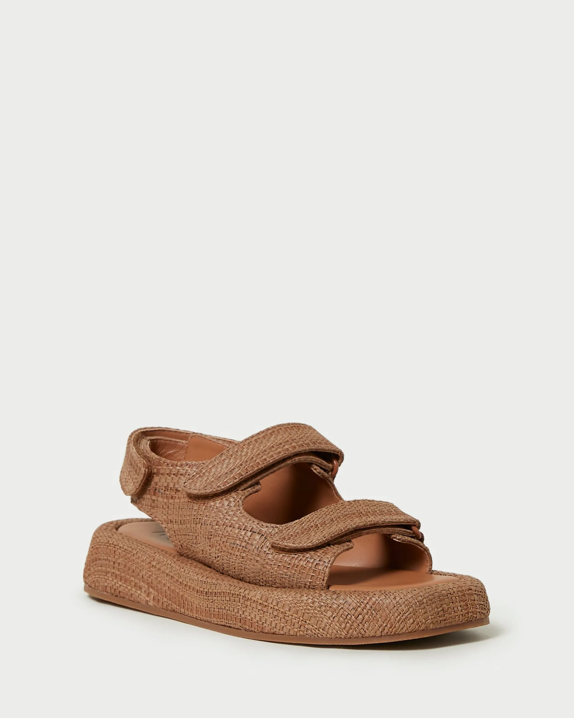 Loeffler Randall Blaise Leather Platform Sandal