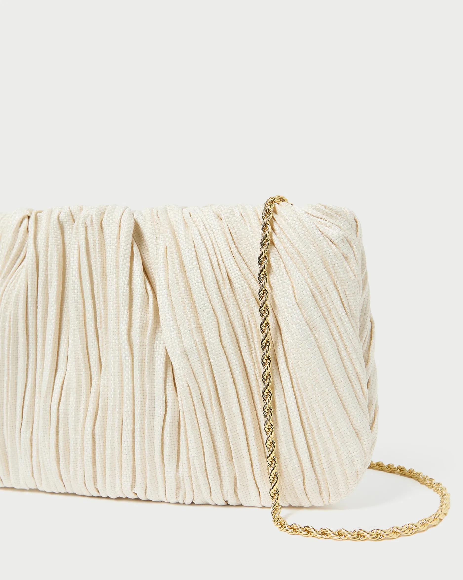 Loeffler Randall Brit Pleated Clutch