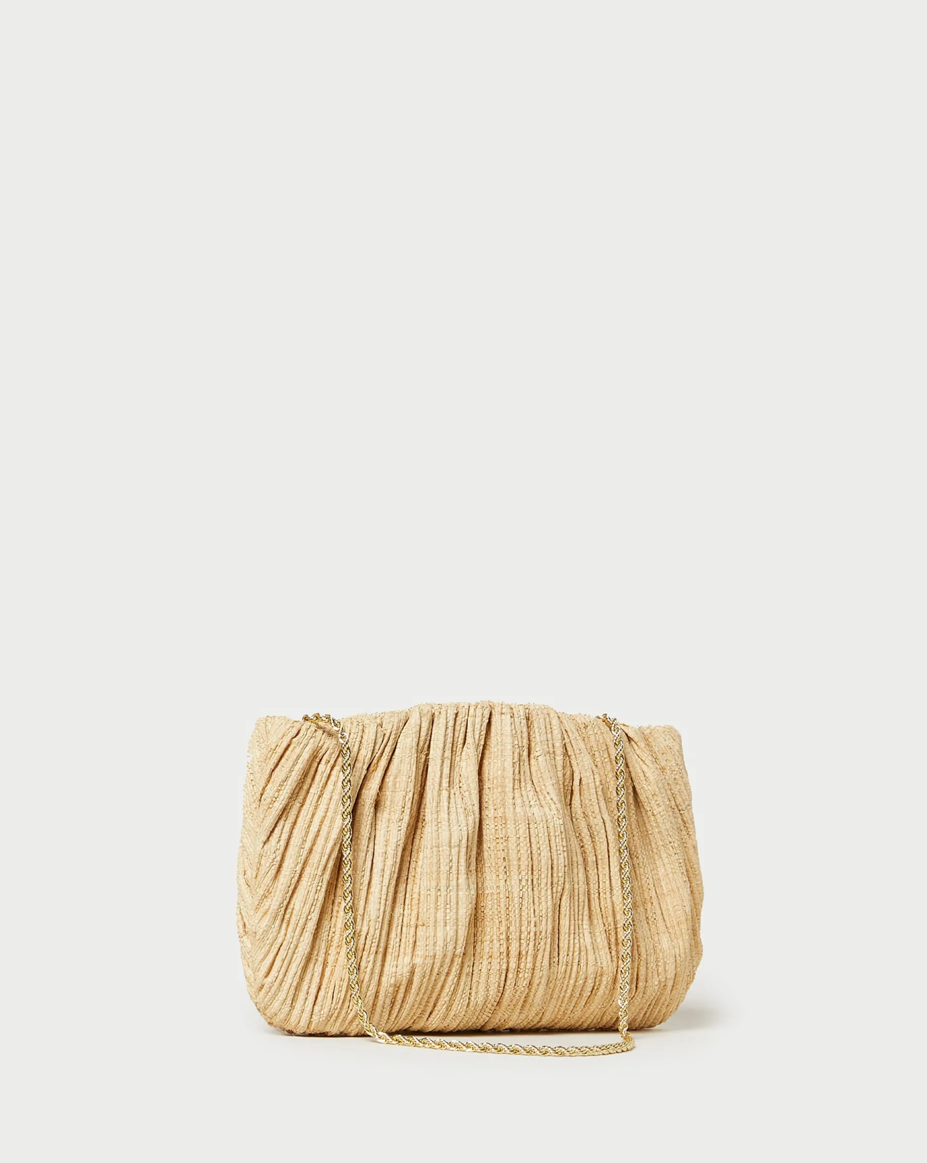 Loeffler Randall Brit Pleated Clutch
