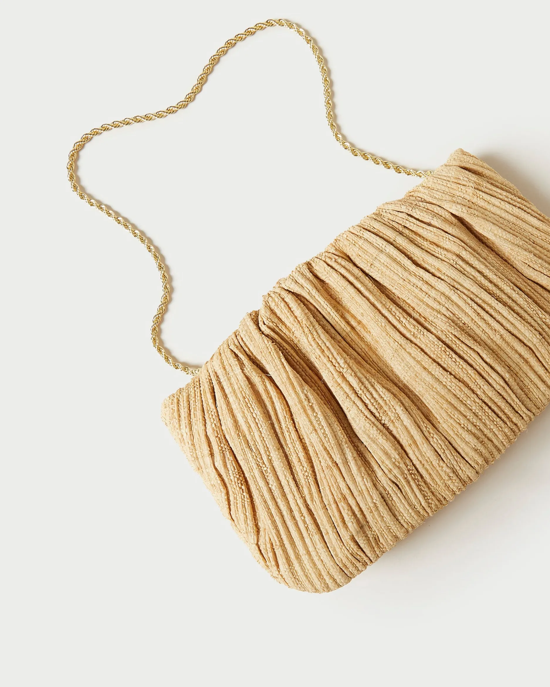 Loeffler Randall Brit Pleated Clutch