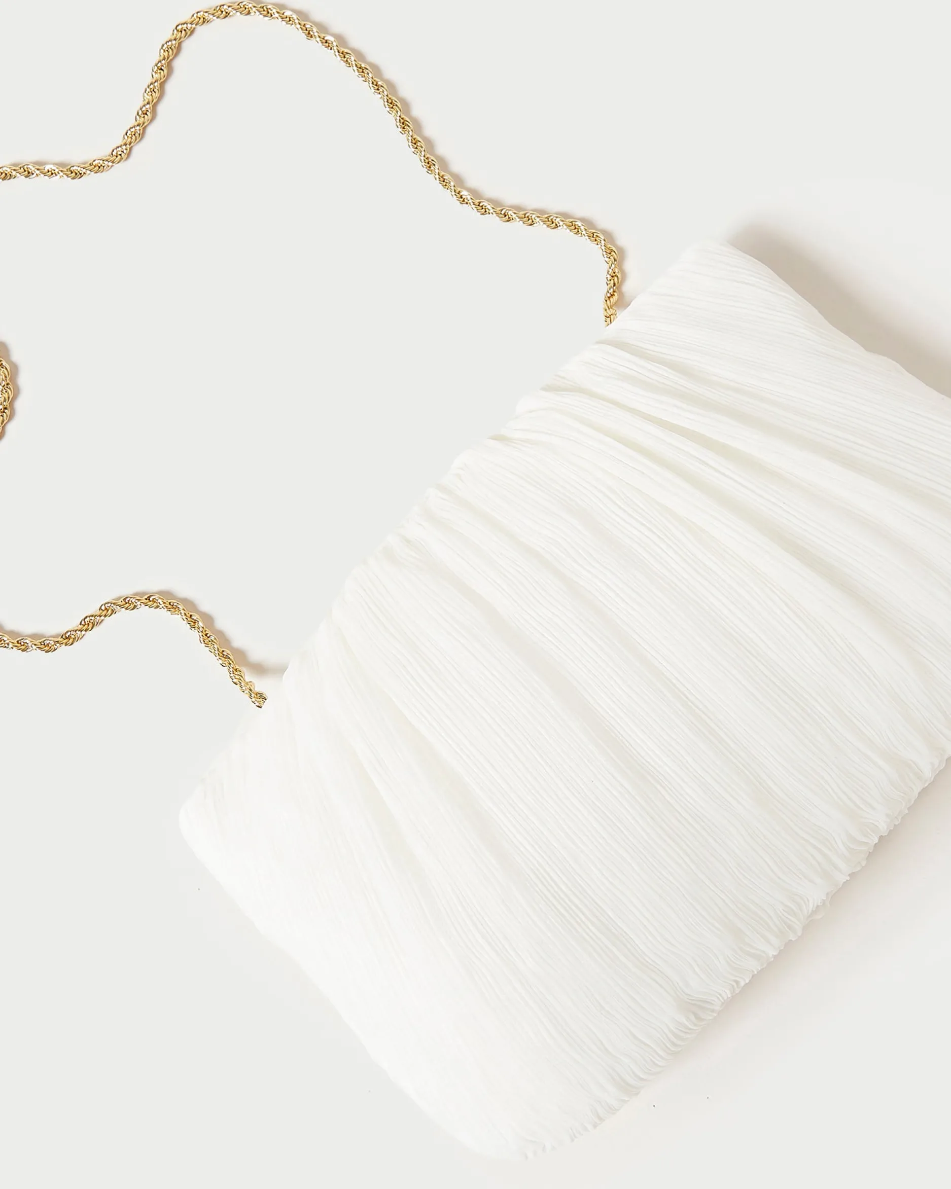 Loeffler Randall Brit Pleated Clutch