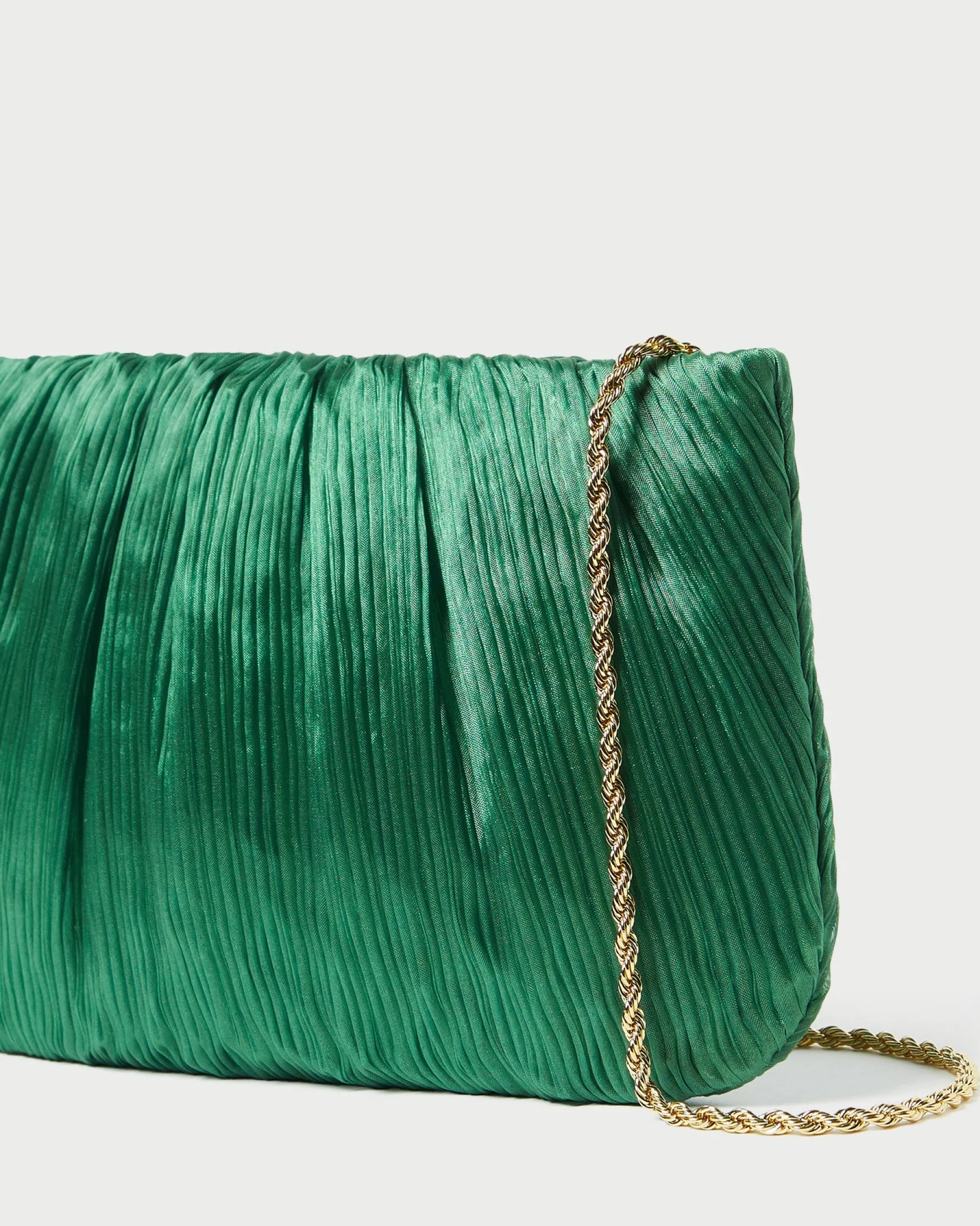 Loeffler Randall Brit Pleated Clutch