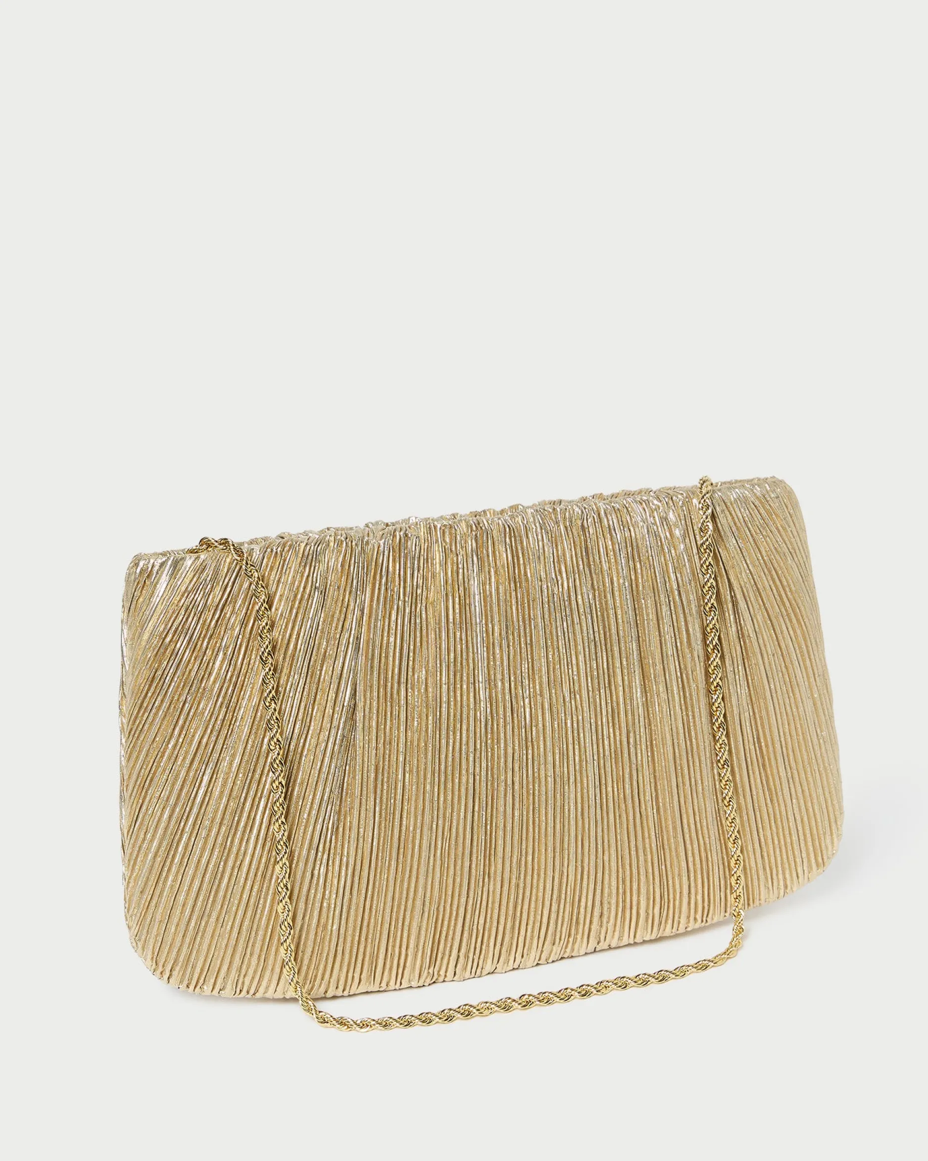 Loeffler Randall Brit Pleated Clutch