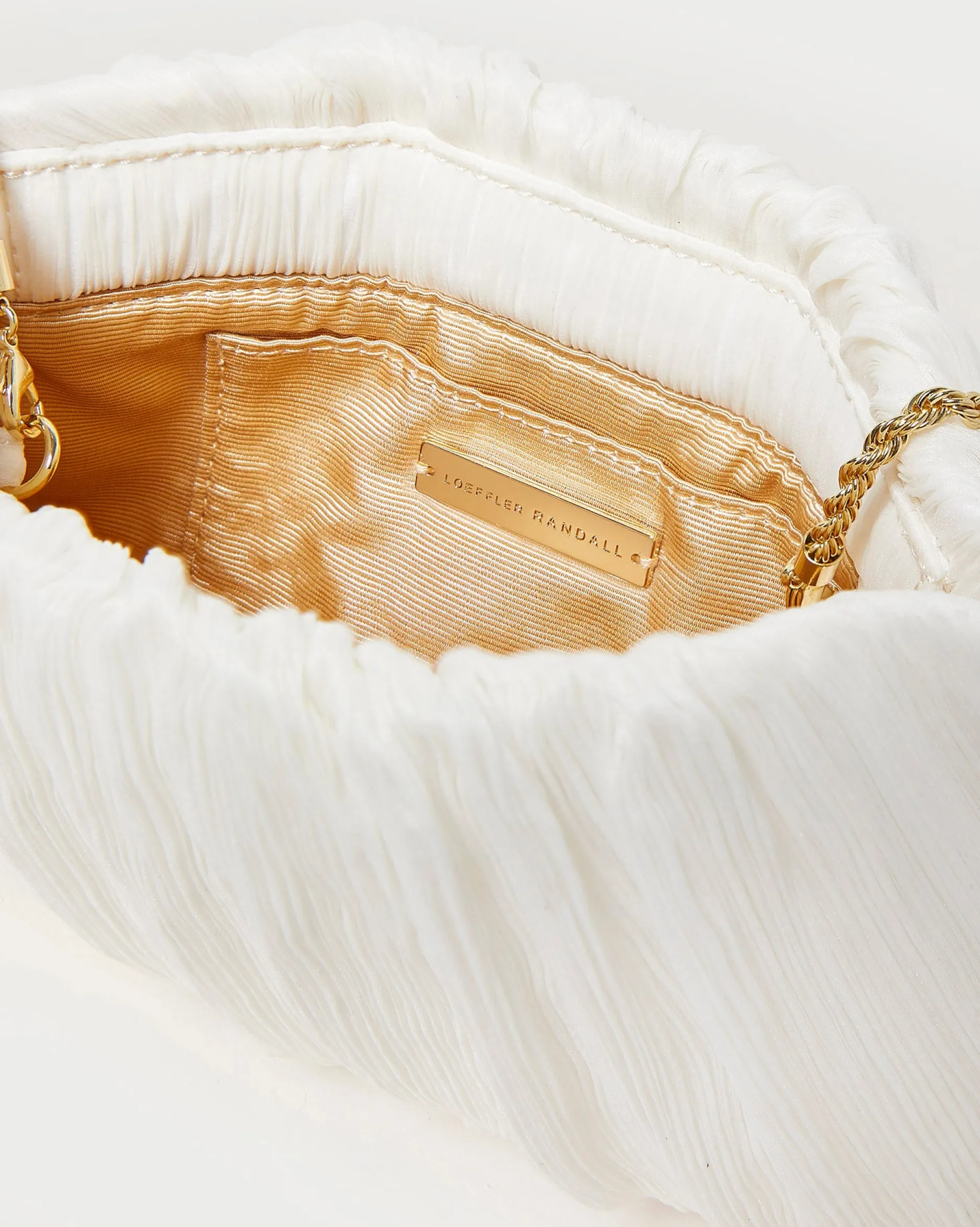 Loeffler Randall Brit Flat Pleated Clutch