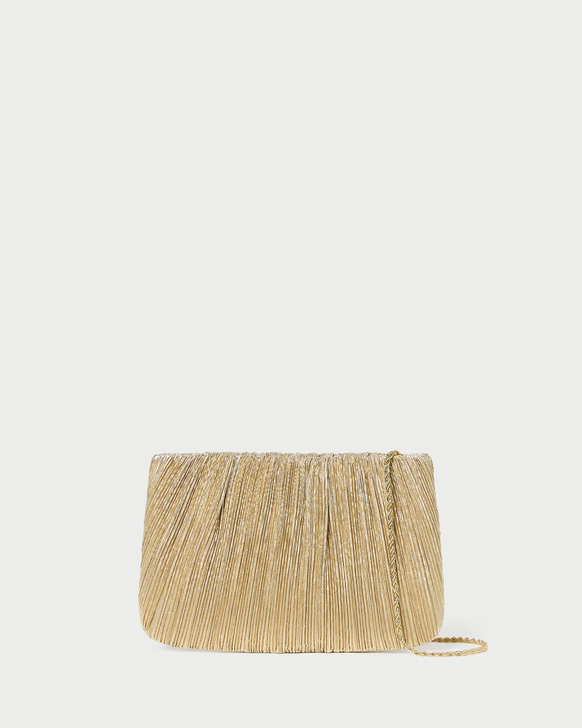 Loeffler Randall Brit Flat Pleated Clutch