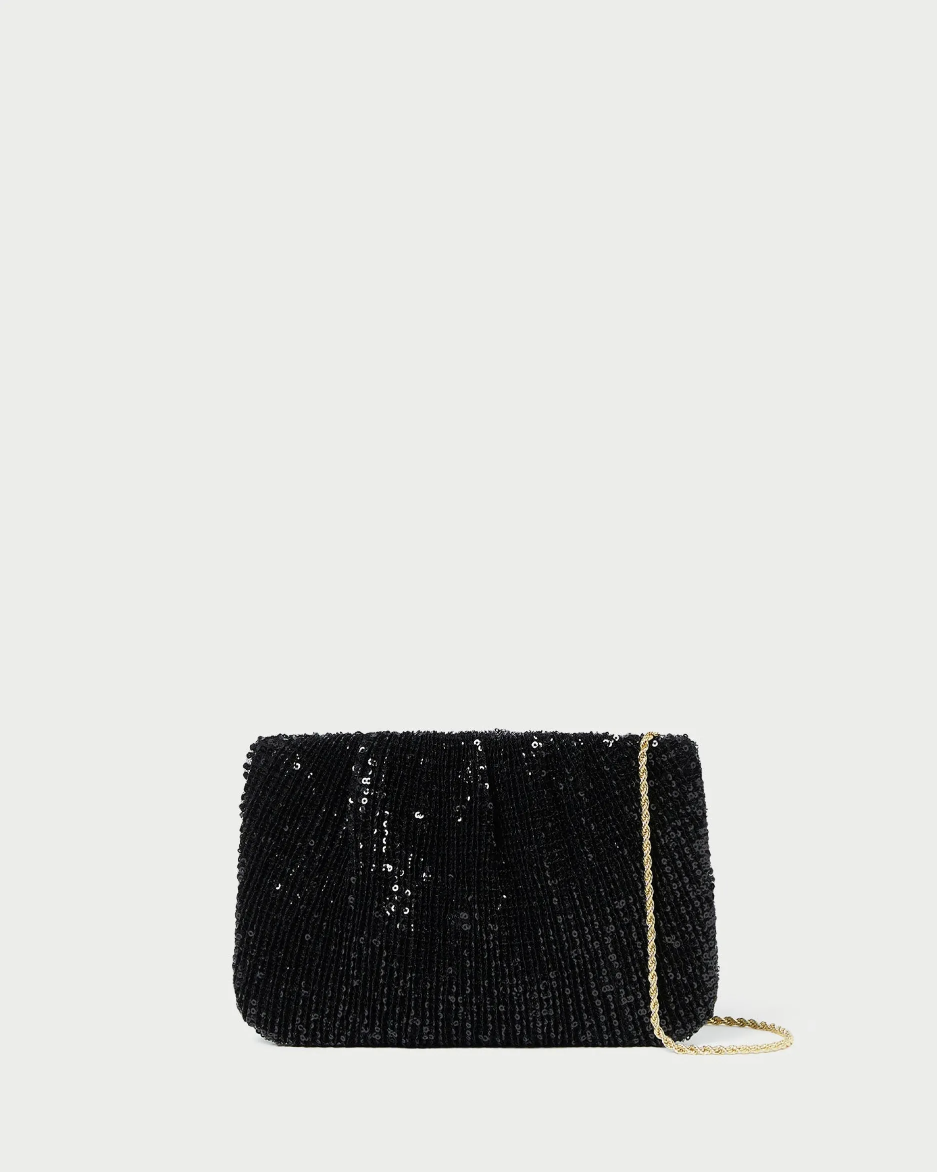 Loeffler Randall Brit Flat Pleated Clutch