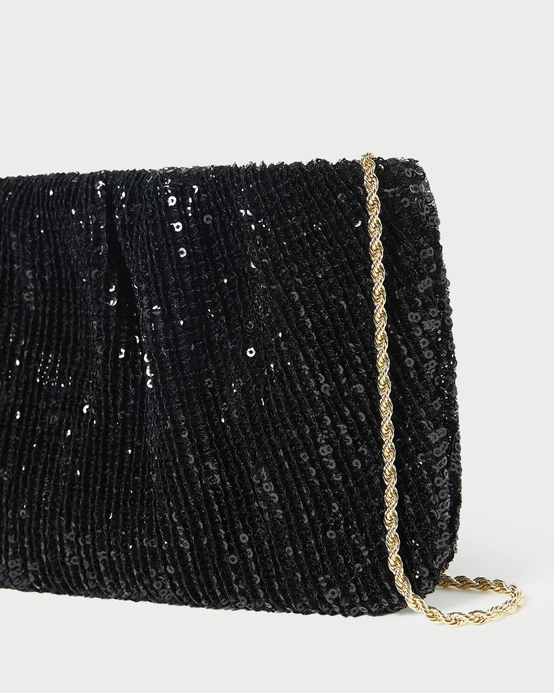 Loeffler Randall Brit Flat Pleated Clutch