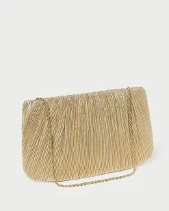 Loeffler Randall Brit Flat Pleated Clutch
