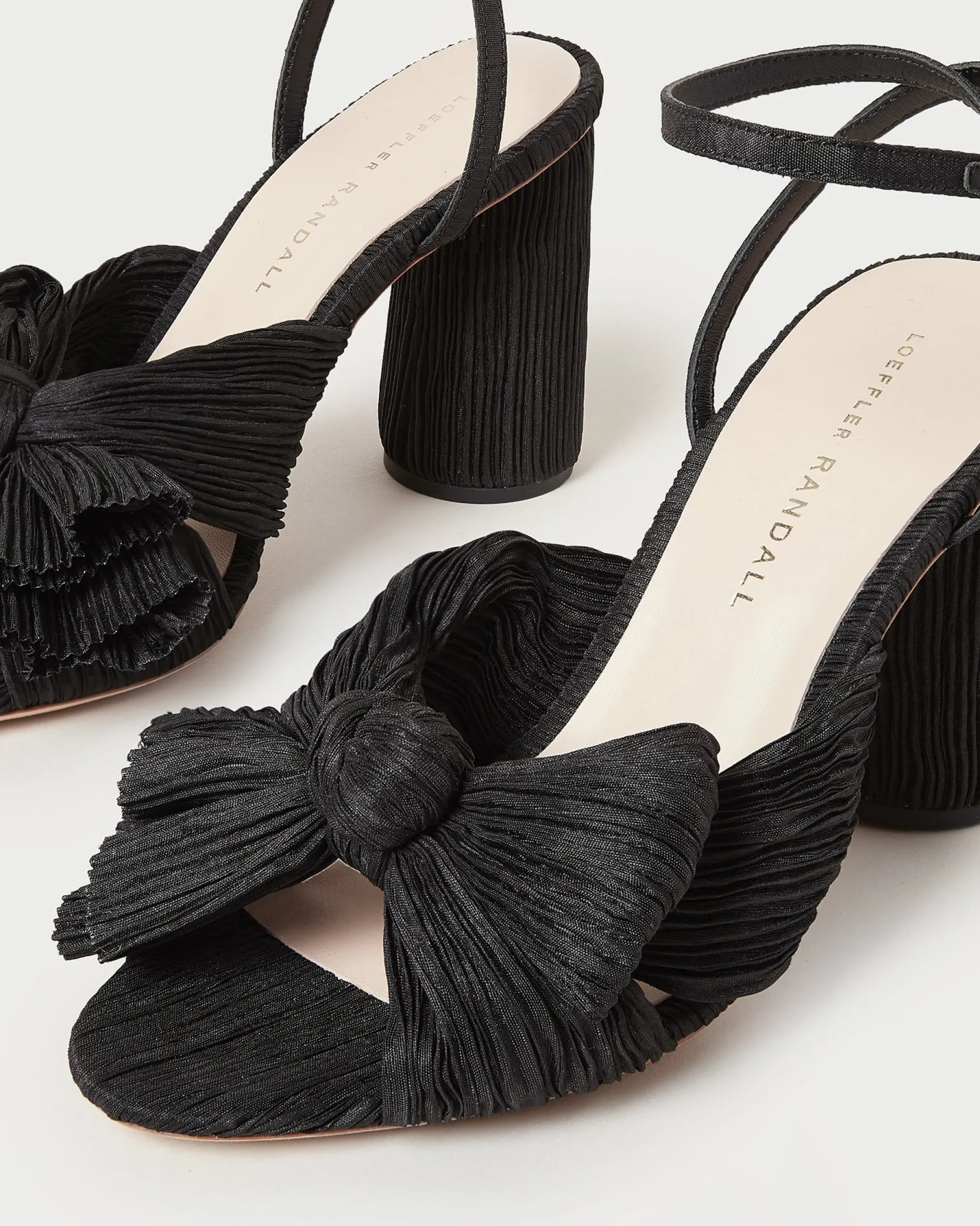 Loeffler Randall Camellia Pleated Bow Heel