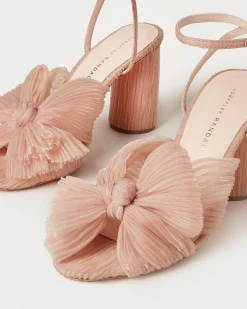 Loeffler Randall Camellia Pleated Bow Heel