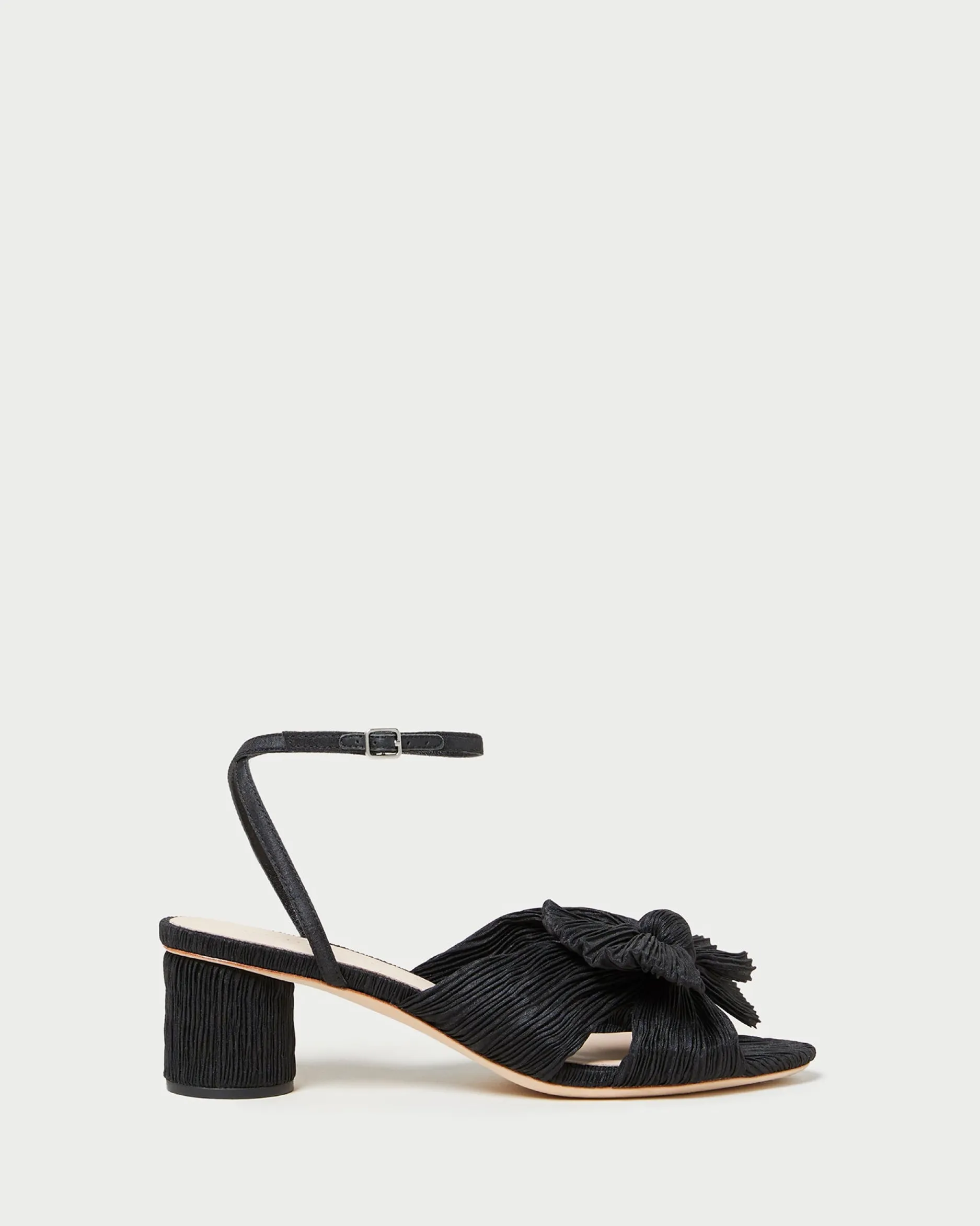 Loeffler Randall Dahlia Blue Floral Bow Heel