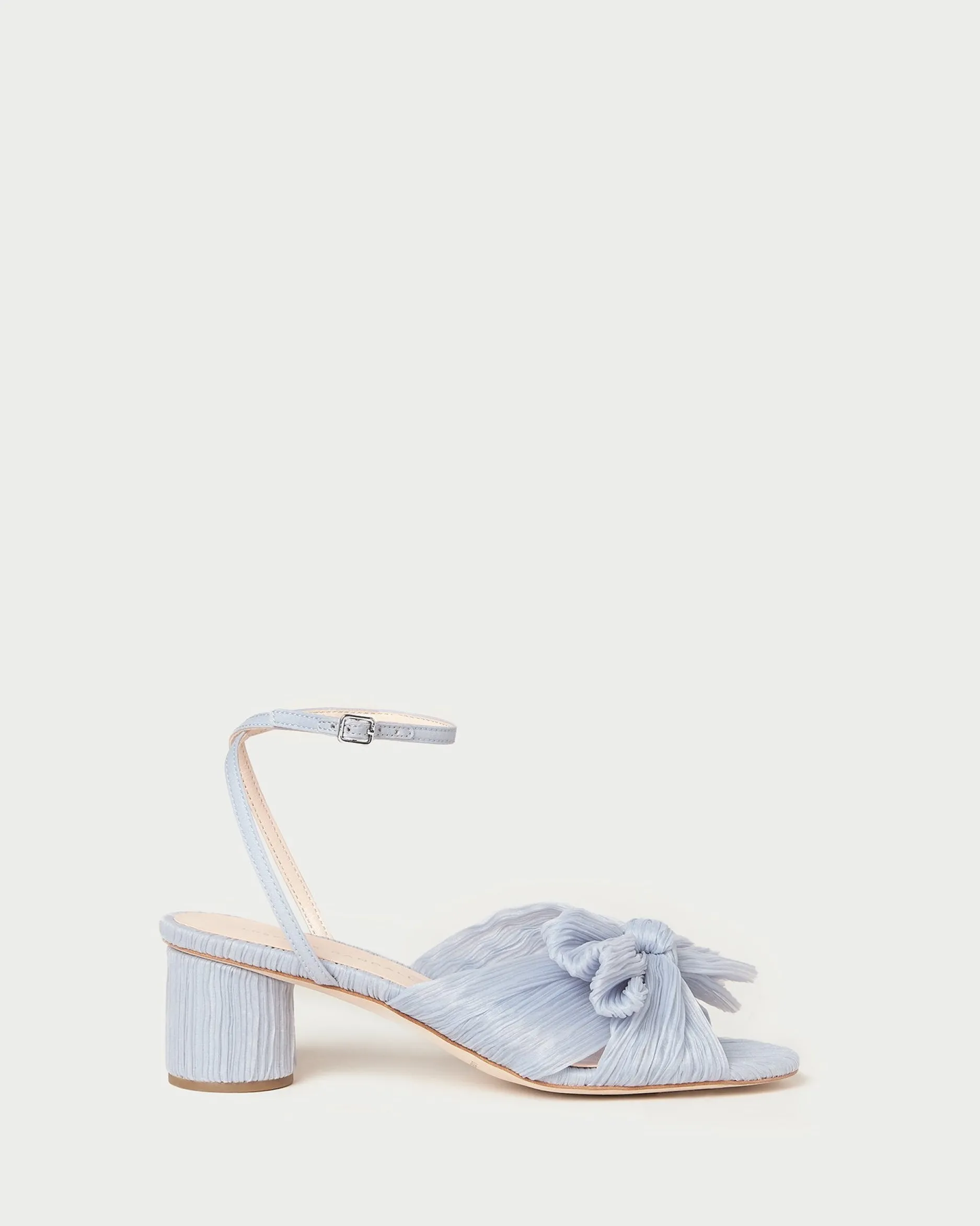 Loeffler Randall Dahlia Pearl Pleated Bow Heel