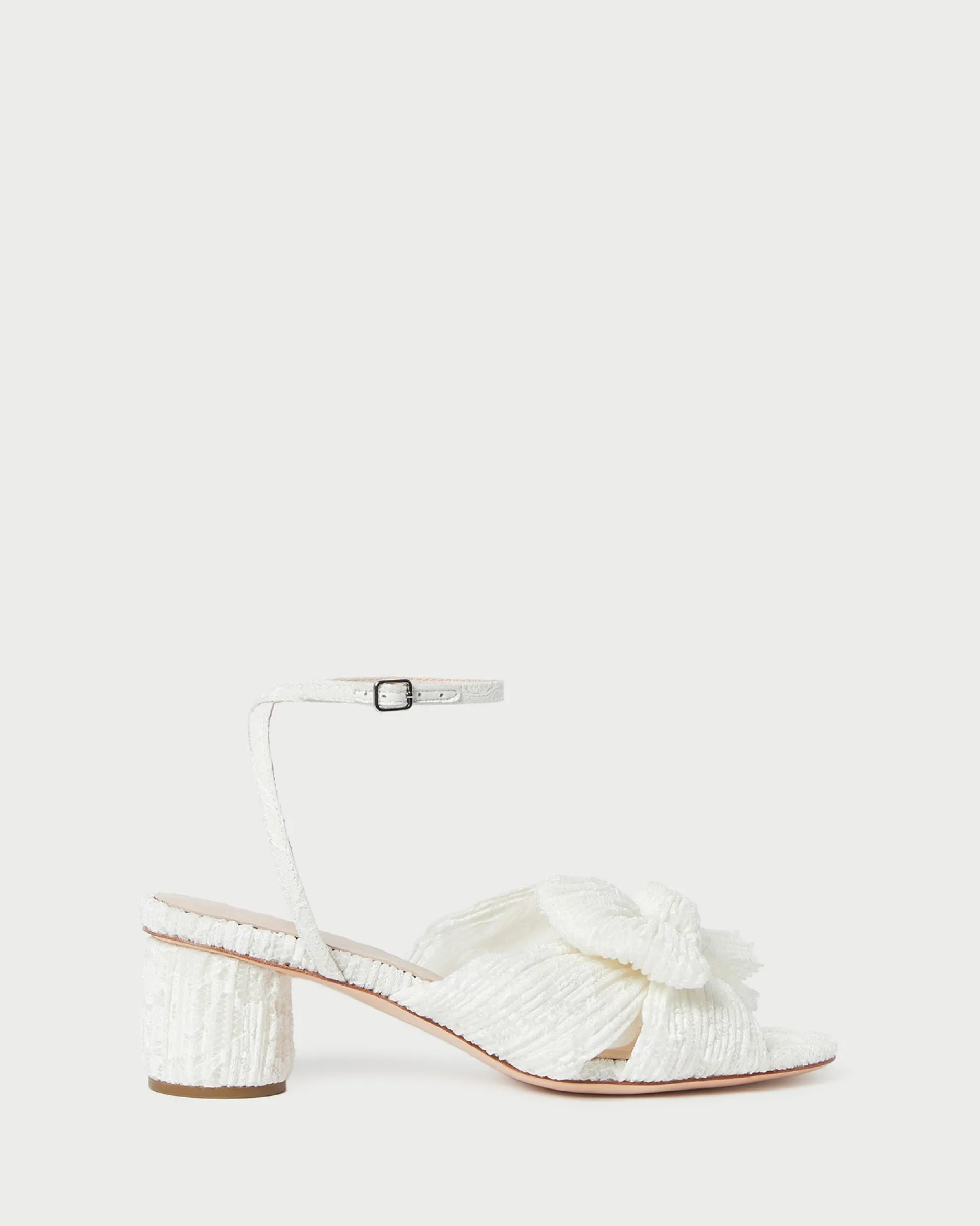 Loeffler Randall Dahlia Pearl Pleated Bow Heel
