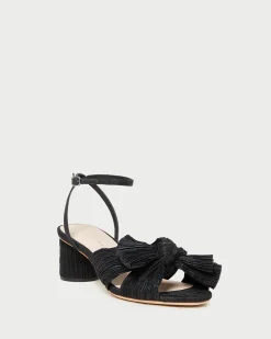 Loeffler Randall Dahlia Pearl Pleated Bow Heel