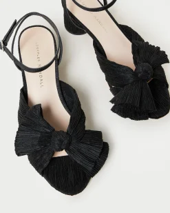 Loeffler Randall Dahlia White Lace Bow Heel