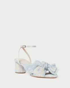 Loeffler Randall Dahlia White Lace Bow Heel