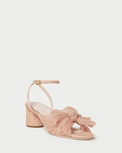 Loeffler Randall Dahlia White Lace Bow Heel