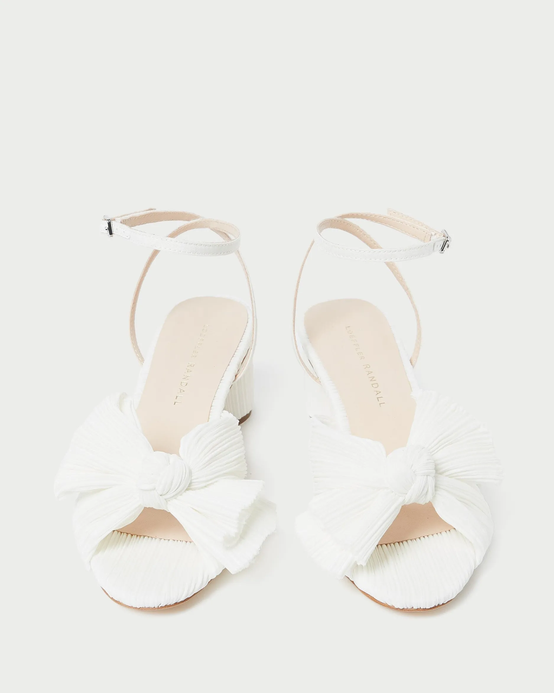 Loeffler Randall Dahlia Pleated Bow Heel