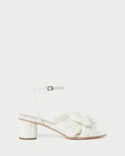 Loeffler Randall Dahlia Pleated Bow Heel