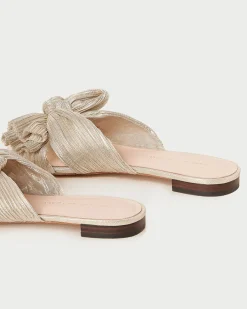 Loeffler Randall Daphne Pleated Bow Slide