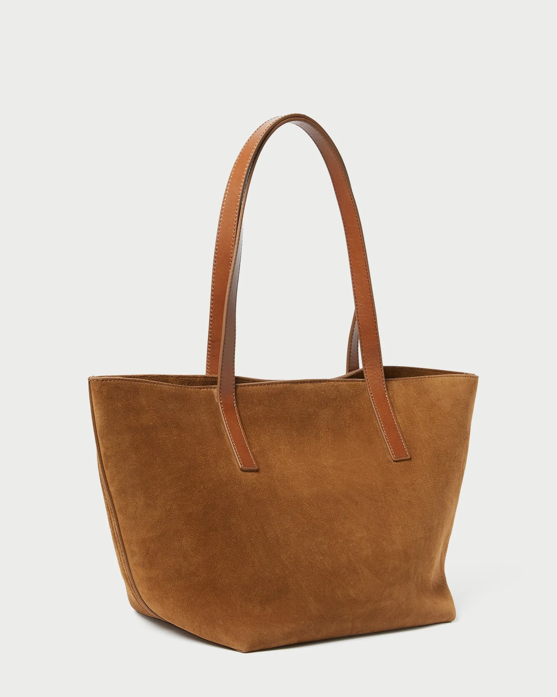 Loeffler Randall Easton Cacao Suede Medium Tote