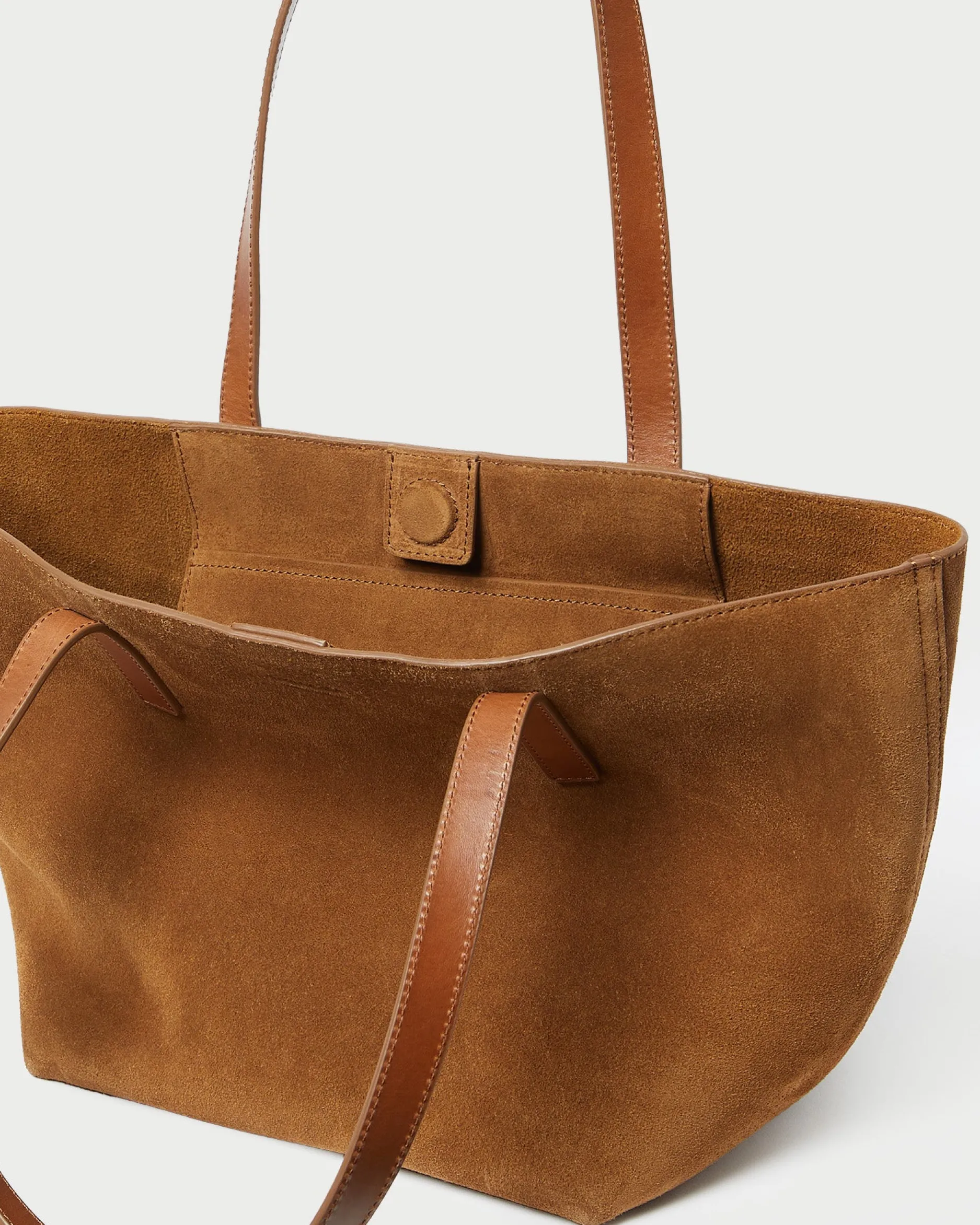 Loeffler Randall Easton Cacao Suede Medium Tote