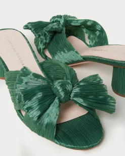 Loeffler Randall Emilia Pleated Bow Heel