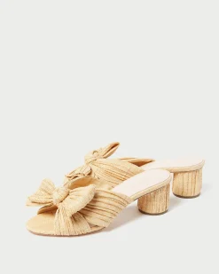 Loeffler Randall Emilia Pleated Bow Heel