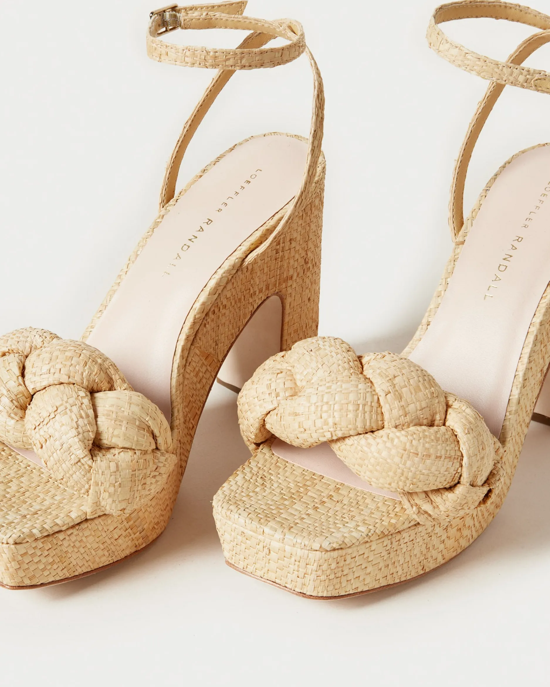 Loeffler Randall Fae Denim Platform Heel