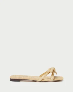 Loeffler Randall Hadley Leather Bow Sandal