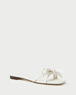 Loeffler Randall Hadley Leather Bow Sandal