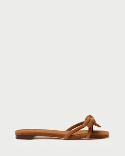 Loeffler Randall Hadley Brown Bow Sandal