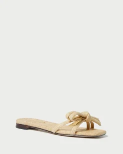Loeffler Randall Hadley Brown Bow Sandal