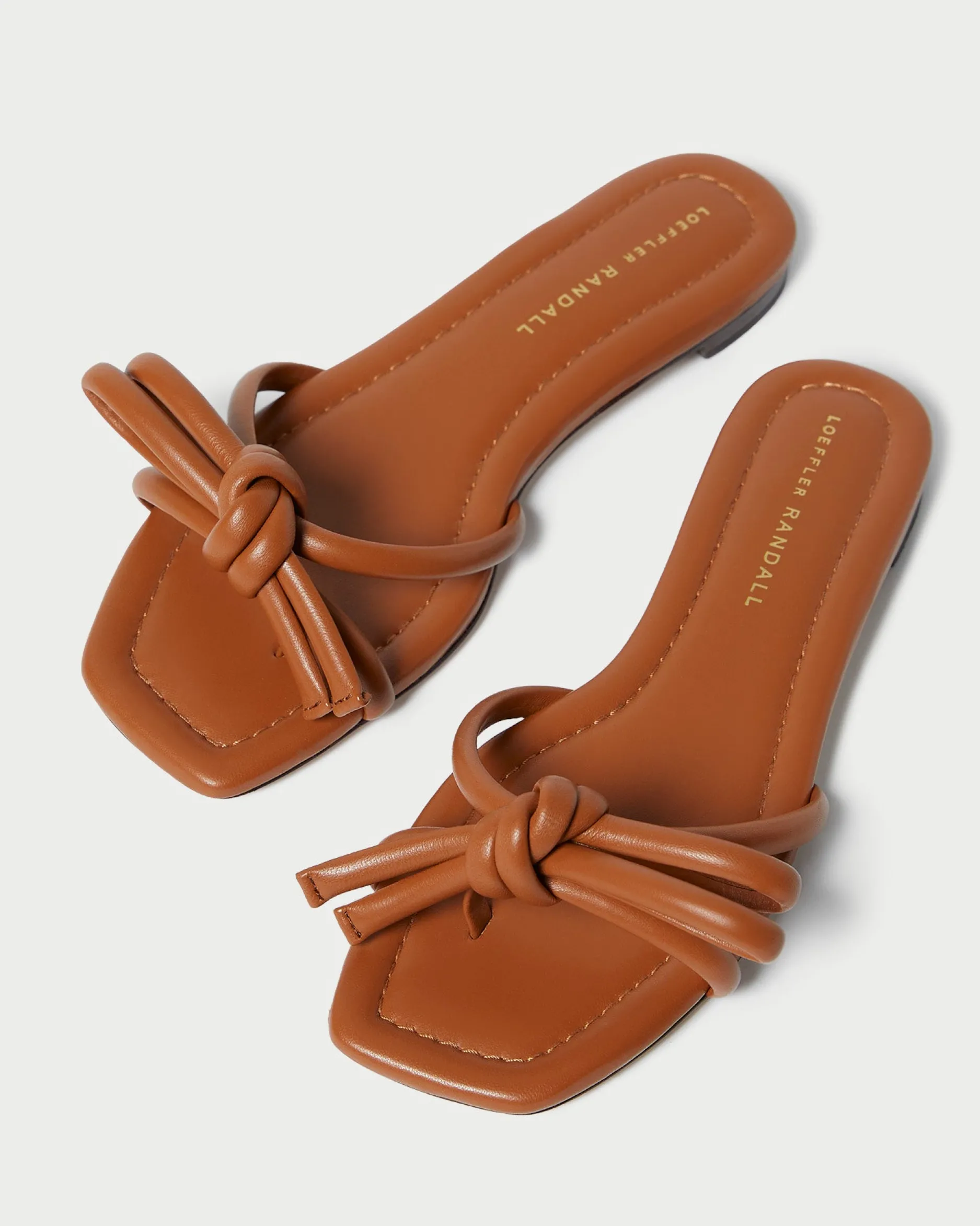 Loeffler Randall Hadley Brown Bow Sandal